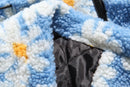 Daisy Print Fleece Full Zip up