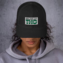 THC Trucker Cap (Green/White)
