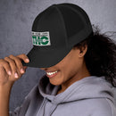 THC Trucker Cap (Green/White)