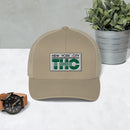 THC Trucker Cap (Green/White)