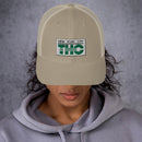 THC Trucker Cap (Green/White)