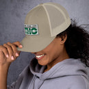 THC Trucker Cap (Green/White)