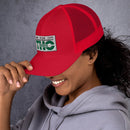 THC Trucker Cap (Green/White)