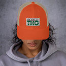 THC Trucker Cap (Green/White)