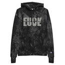 F LOVE tie-dye hoodie