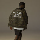 "Walk a mile in my Sneakers" zip up windbreaker
