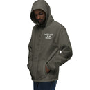 "Walk a mile in my Sneakers" zip up windbreaker