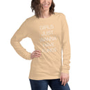 Girls Just Wanna Have Funds Long Sleeve Tee
