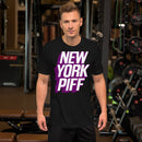 NEW YORK PIFF  T-Shirt (purple and white)