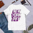 NEW YORK PIFF  T-Shirt (purple and white)