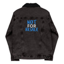 RESALE denim sherpa jacket