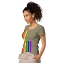 Women’s Classic Rainbow Flag t-shirt