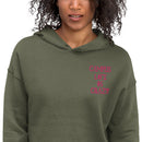 CAMPUS LIFE Crop Hoodie