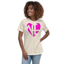 NE HEART Women's Relaxed T-Shirt